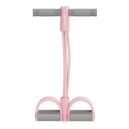 Multifunctional Pedal Resistance Band with Handles, Full Body Home Workout Exercise Equipment