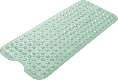 Extra Large Non-Slip Bathtub Mat, 40 x 16 Inch Anti-Slip Shower Mat with Suction Cups & Drain Holes