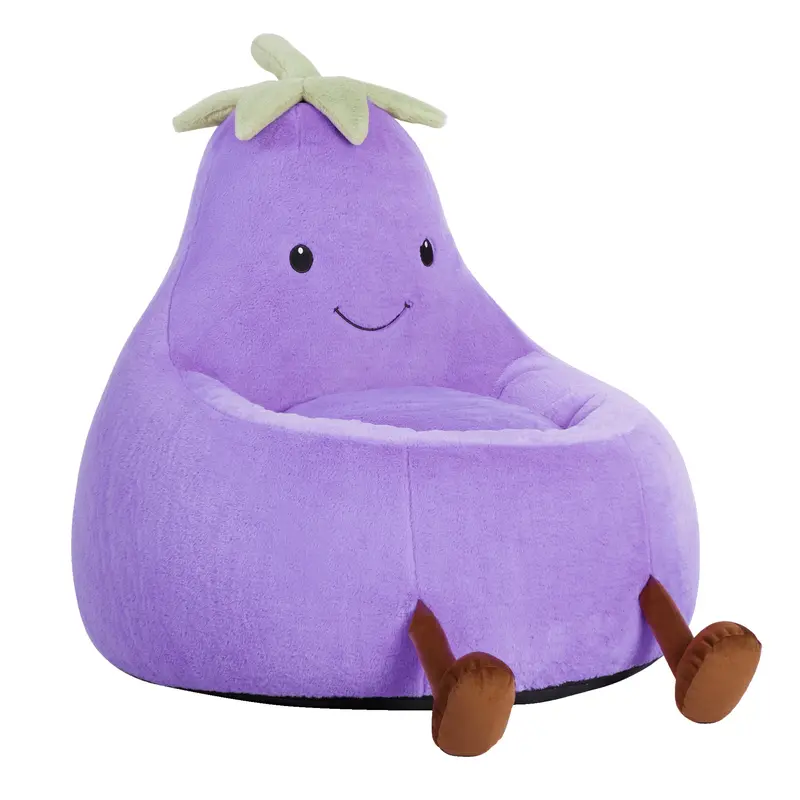 31in Kids Memory Foam Bean Bag Chair, Ultra Soft Floor Sofa Seat for Playroom, Bedroom & Living Room