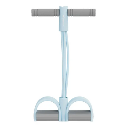 Multifunctional Pedal Resistance Band with Handles, Full Body Home Workout Exercise Equipment