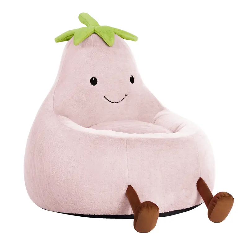 31in Kids Memory Foam Bean Bag Chair, Ultra Soft Floor Sofa Seat for Playroom, Bedroom & Living Room
